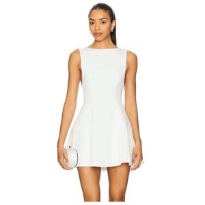 All The Ways Sonya dress white mini